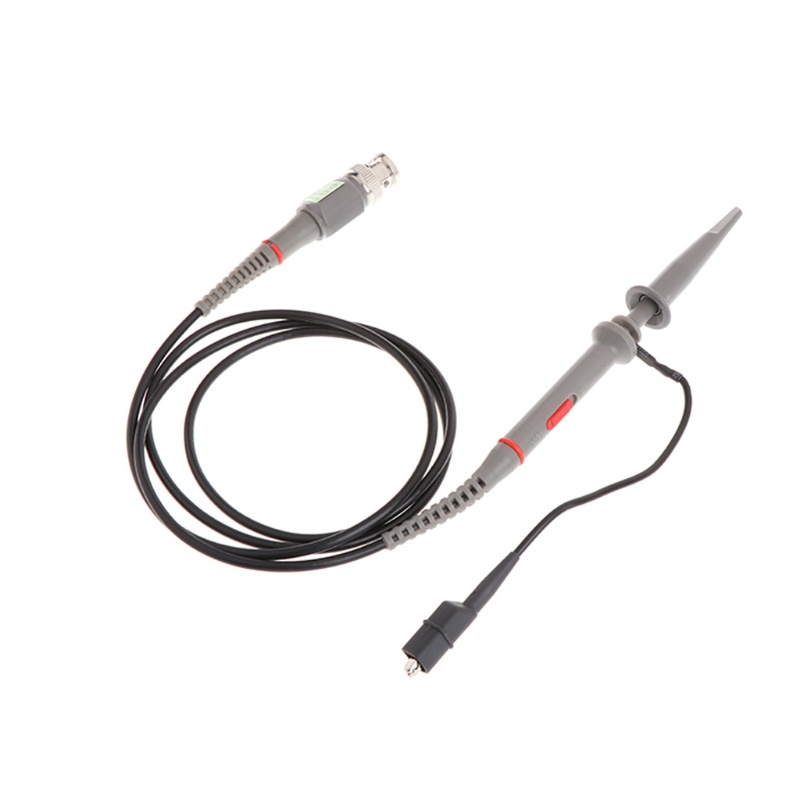 1x 10X P6100 100MHz Đầu Dò Dao Động Cá Sấu Với Độ Chính Xác Cao Có Kẹp Điều Chỉnh Được