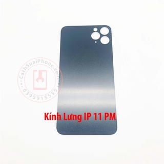 Kính Lưng tương thích IP 11 Pro / 11 Pro Max – Lỗ Camera To (Mắt To)