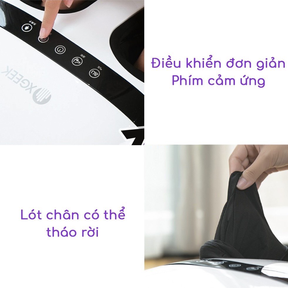 Máy massage chân bấm huyệt Xiaomi XGEEK F3, massage chân 360 độ, thư giãn, giảm mệt mỏi dành cho mọi lứa tuổi