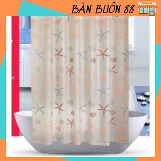  Rèm Cửa Nhà Tắm Họa Tiết Bắt Mắt 1,8x1,8m 1761 shop Giang Phạm