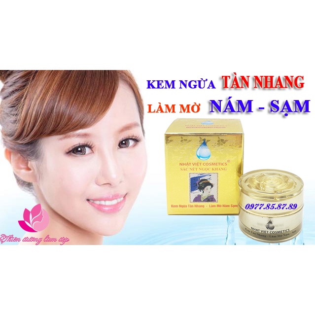 Kem ngừa tàn nhang, Làm mờ nám sạm SẮC NÉT NGỌC KHANG - 10g