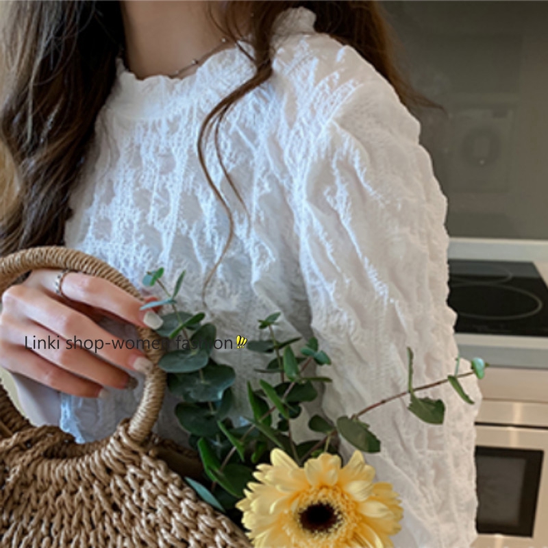 Áo chiffon ngắn tay thời trang cho nữ | BigBuy360 - bigbuy360.vn