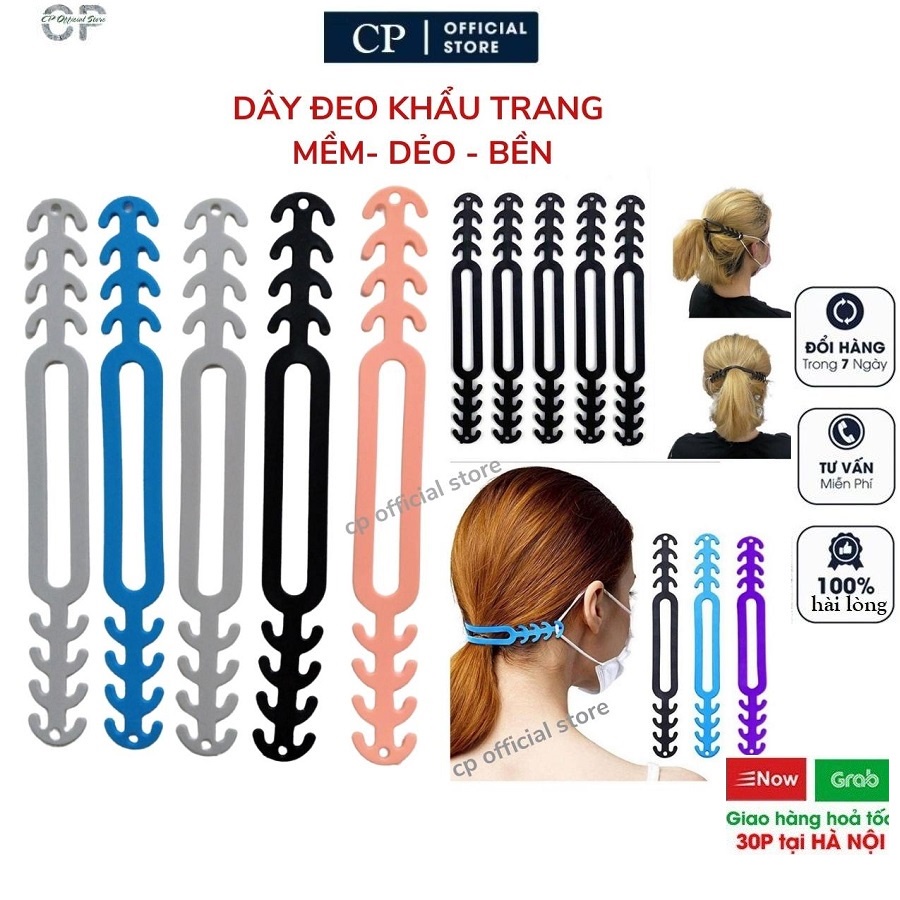 Dây đeo khẩu trang chống đau tai dẻo, dai, bền tiện lợi dùng lâu dài