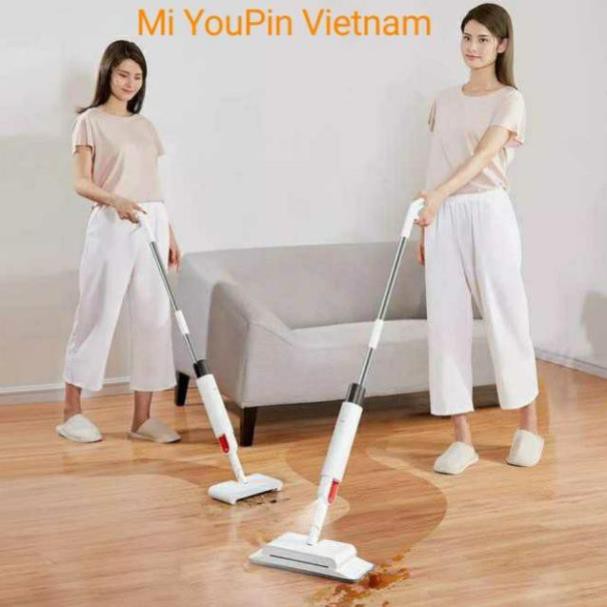 Cây lau nhà Deemar Xiaomi TB900 đa năng thông minh 2 in 1 có vòi xịt nước tự động - Bảo Hành 12 Tháng