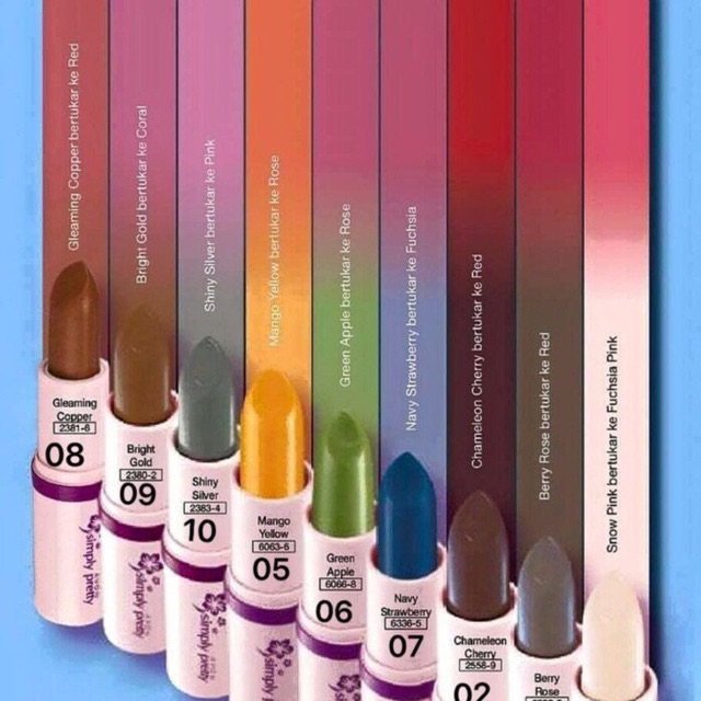 Son biến đổi màu sắc hiệu avon