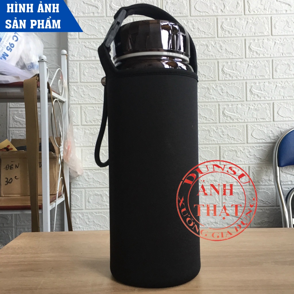 Túi đựng bình giữ nhiệt túi giữ nhiệt cho bình nước 600ML Iced Americano chất vải chống thấm chống va đập DUNSU
