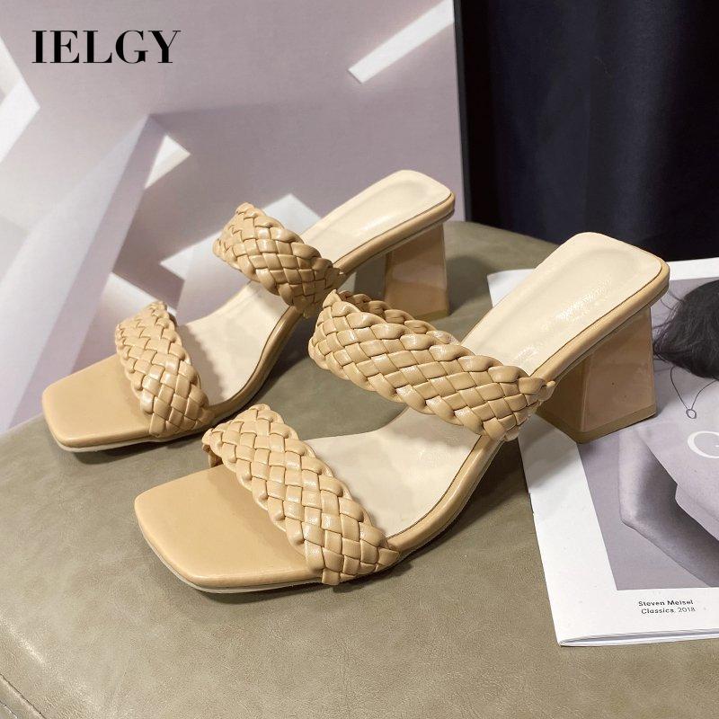 Dép cao gót IELGY size lớn phong cách bohemian thời trang dành cho nữ