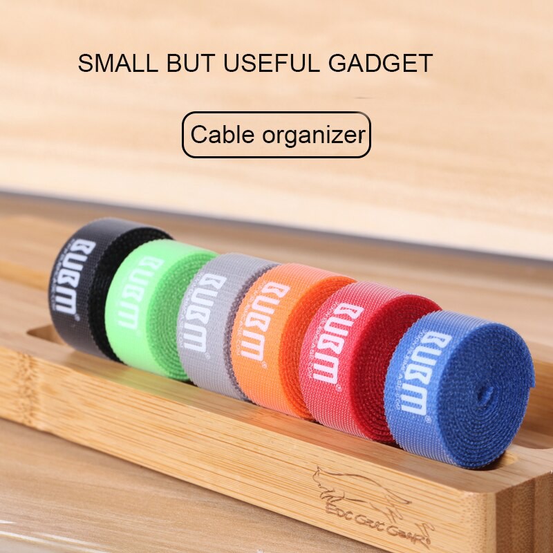 Bong Bóng 3 / 6m Dây Quấn Bảo Vệ Cáp Tai Nghe usb Khóa Dán Tiện Dụng Khi Đi Du Lịch