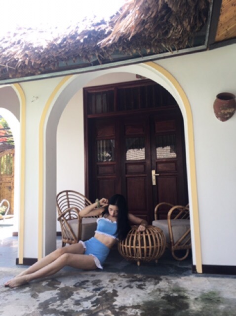 [Hàng Order][SẴN SIZE M] [Có ảnh thật] Bộ Bơi Đi Tắm Biển Bikini rời áo và quần cạp cao | BigBuy360 - bigbuy360.vn