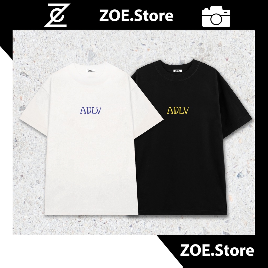 Áo Phông Áo Thun Nam ADLV Cotton Kiểu Dáng Oversize Phong Cách Thời Trang Hàn Quốc, ZOE.Storee