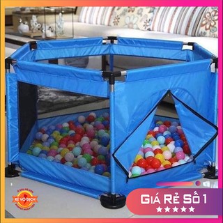 Đồ Chơi Trẻ Em Quầy Bóng Lục Giác Cho Bé - Gồm 1 Quầy Lục Giác Lớn Tặng Kèm 10 Bóng Nhựa
