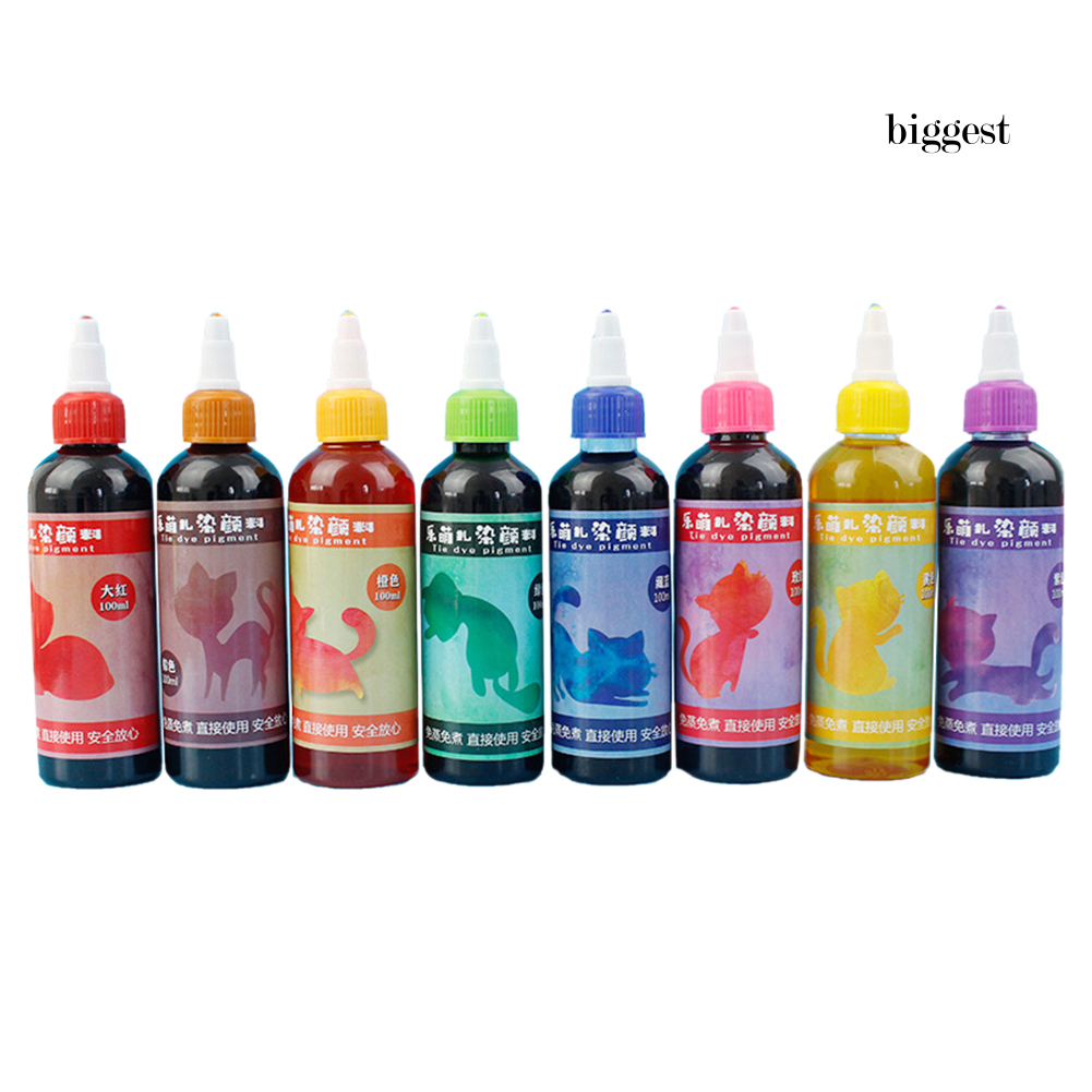 Lọ thuốc nhuộm màu loang 100ml dùng để nhuộm màu vải quần áo thủ công
