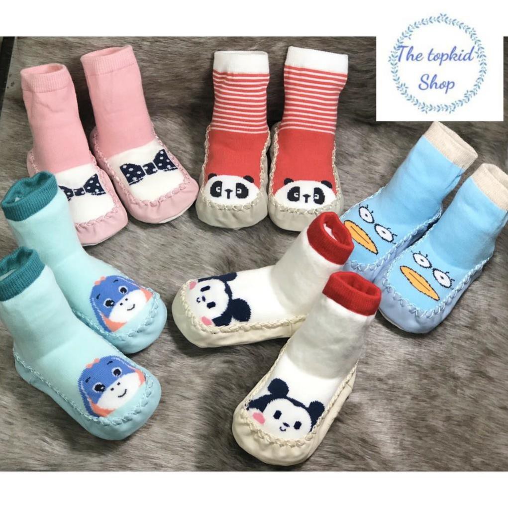 [HOT!!!HOT] Giày Tất Tập Đi Chống Trượt Cho Bé (0- 2 tuổi)- MỚI -The TOPKID Shop