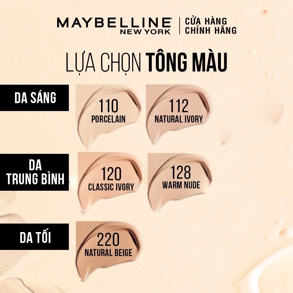 Kem Nền Lâu Trôi Che Phủ Cao SuperStay Full Coverage Foundation Maybelline New York 30ml