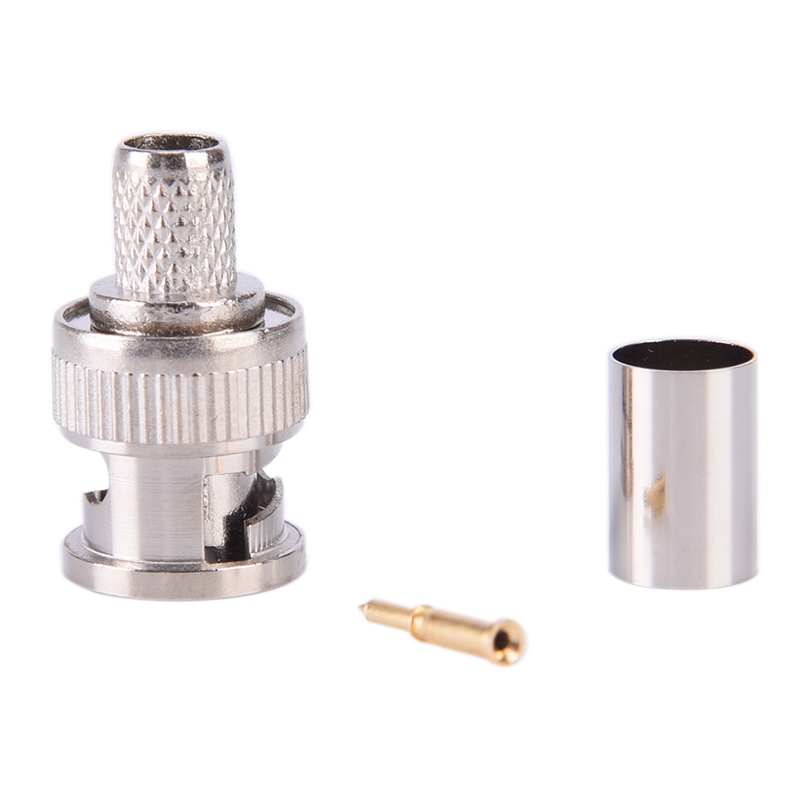 Set 10 đầu nối giắc cắm BNC Male RG58 chất lượng cao
