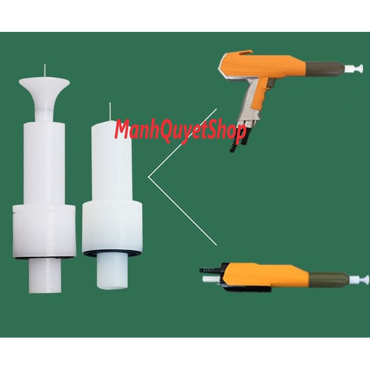 Điện cực tĩnh điện Jinma thế hệ thứ 3, đầu súng phun sơn, điện cực 100MM