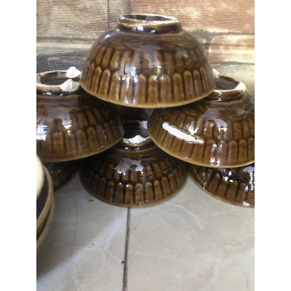 Sét 5 chén đá mở gà 11.5 cm