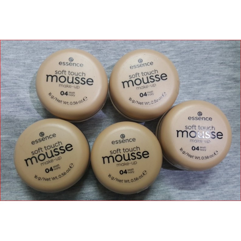 Phấn tươi Essence soft touch mousse make up mã 04 mẫu mới