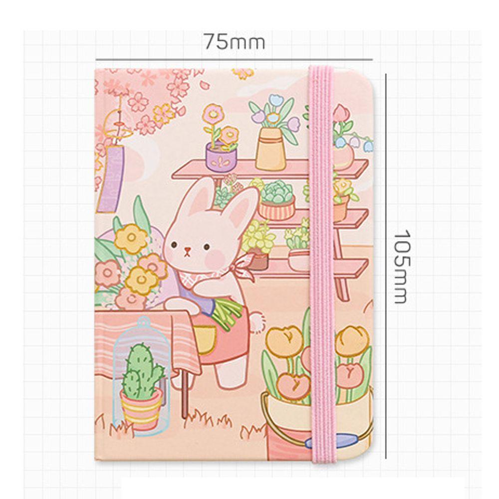 Sổ Tay Mini In Hình Thỏ Hoạt Hình Dành Cho Học Sinh