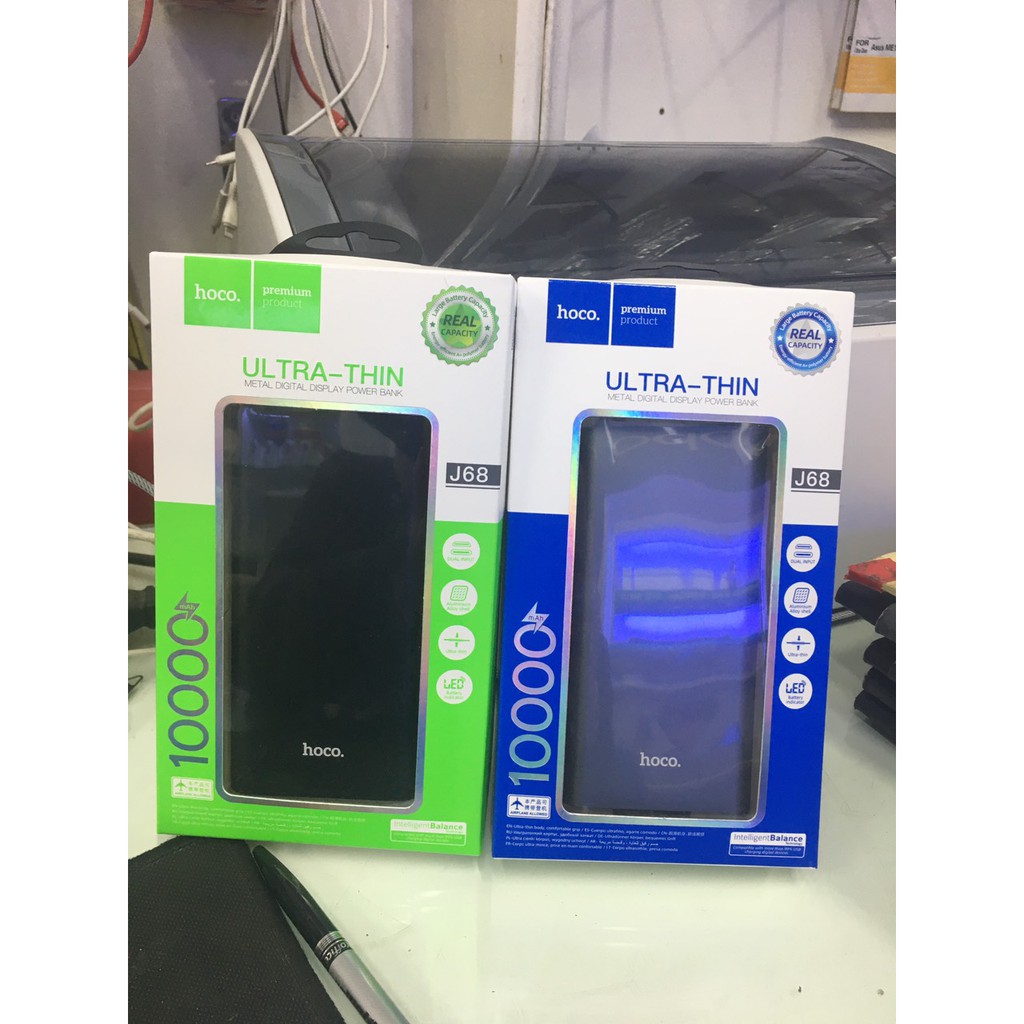 Pin dự phòng 10.000mAh- J68- Chính hãng HoCo