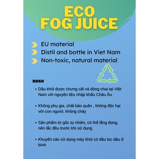Nước khói sân khấu ECO