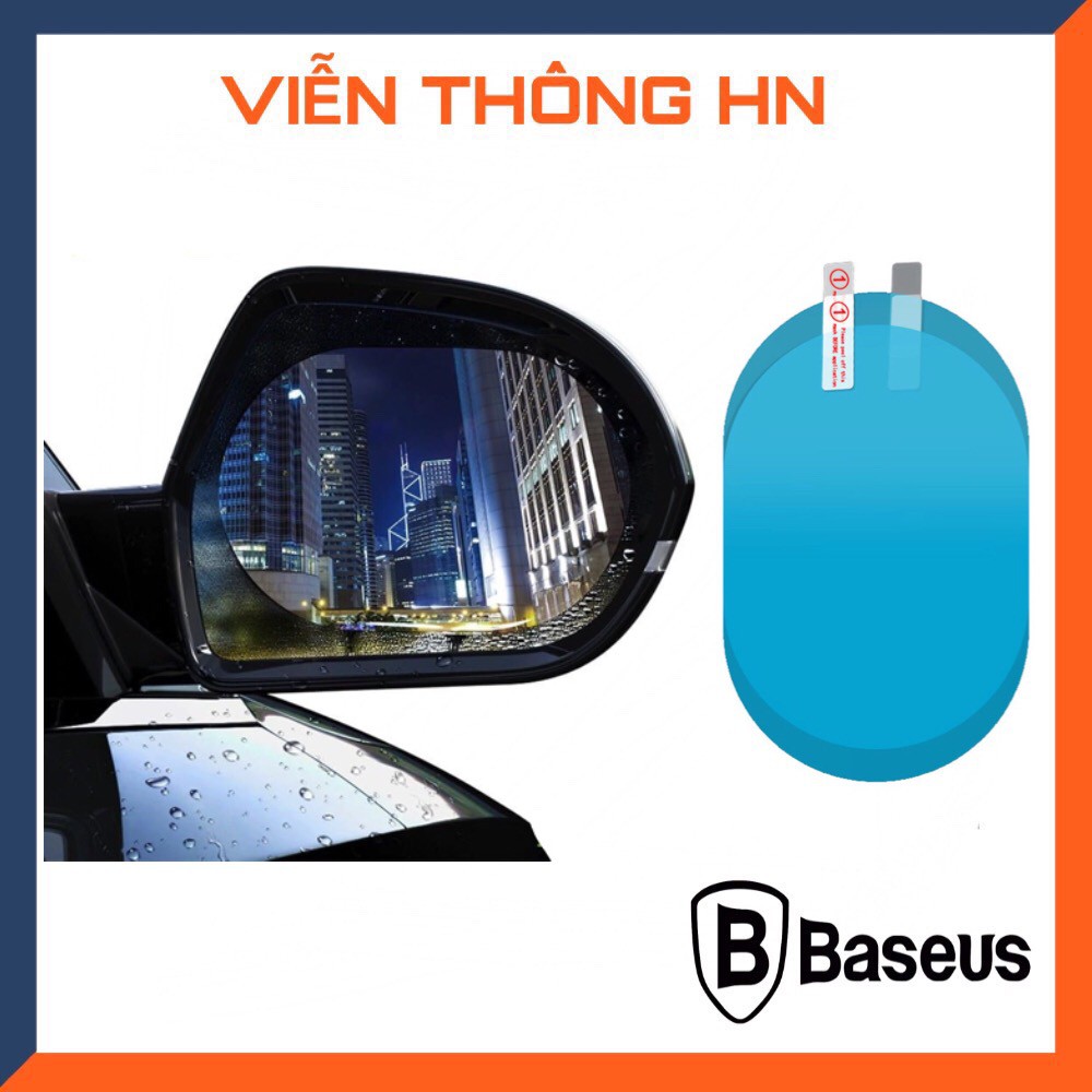 Miếng dán nano chống nước dán gương oto xe hơi Baseus Rainproof - film dán gương chiếu hậu oto - vienthonghn
