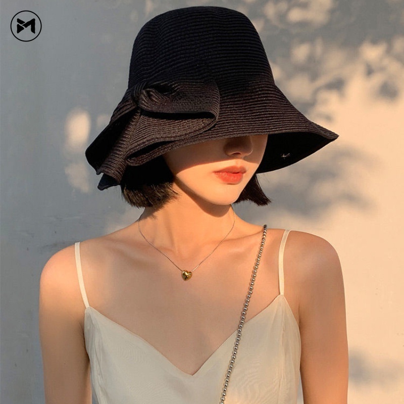 Nón Vành Rộng Chống Tia UV Thời Trang Phong Cách Âu Mỹ Cho Nữ