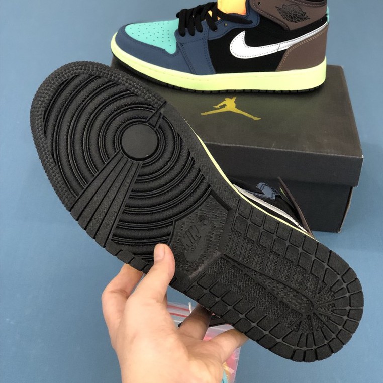 ✔️Giày Jordan 1 High Tokyo Obi Xanh Nâu Fullbox Cao Cấp✔️