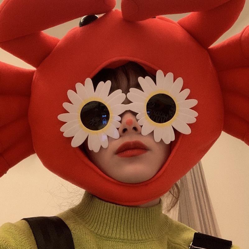 [Mã FAMAYFA giảm 10K đơn 50K] Kính Mát Hình Hoa Cúc Nhỏ Xinh Xắn Dành Cho Nữ | BigBuy360 - bigbuy360.vn