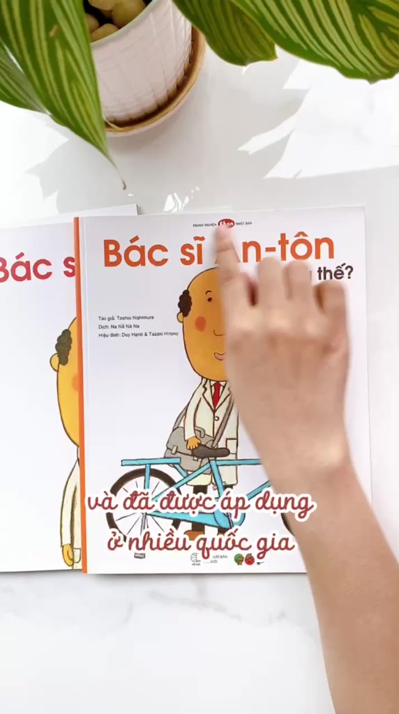 Sách Ehon Phát triển tư duy cho bé 3 6 tuổi - Bác sĩ Anton đi đâu thế? (Tranh truyện ehon Nhật Bản cho bé) | BigBuy360 - bigbuy360.vn