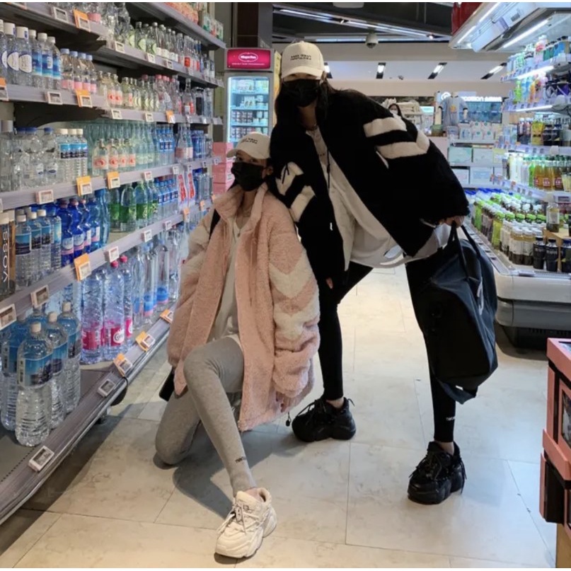 Áo khoác Cardigan cổ đứng thời trang mùa đông ấm áp
