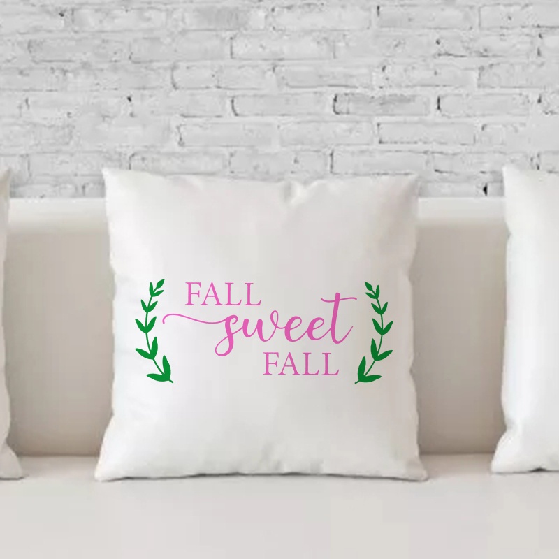 Túi Vải Lưới In Chữ Tự Dính Ngọt Ngào Dùng Làm Gối / Áo Thun DIY