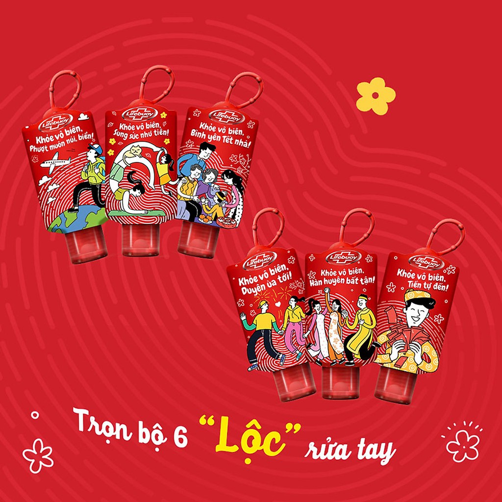 3 Gel Diệt Khuẩn Lifebuoy Bảo Vệ Vượt Trội 10-50ml+FREE Vỏ Bọc SIÊU NGẦU (Giao mẫu ngẫu nhiên) | BigBuy360 - bigbuy360.vn