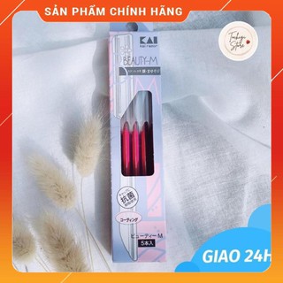 Set 5 dao cạo lông mày KAI Nhật Bản