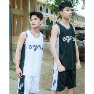 Bộ quần áo bóng rổ NBA cao cấp( Spur)