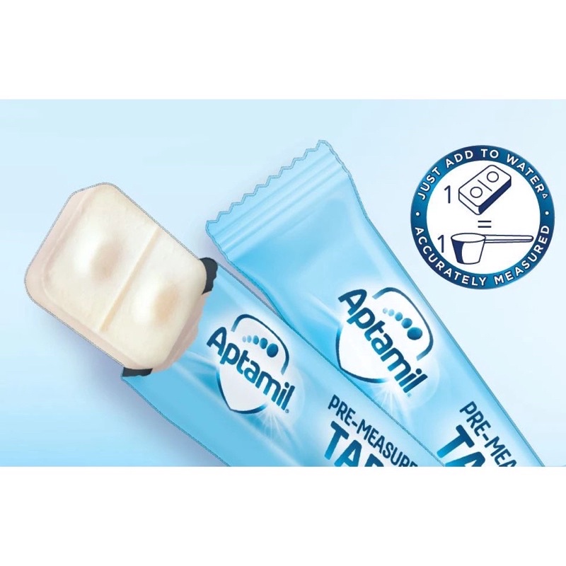 Sữa Aptamil Anh dạng thanh số 1 2 trọng lượng 600g
