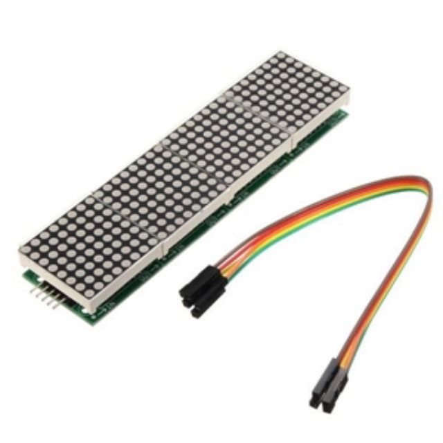 Led matrix 8x32 (khung mica) có kèm arduino