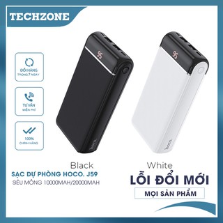 [ CHÍNH HÃNG ] Sạc Dự Phòng Hoco. J59 Siêu Mỏng 10000mAh/20000mAh | Bảo hành 6 Tháng