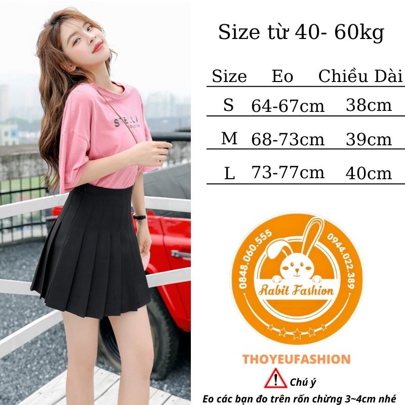 Chân Váy Xếp Ly Tennis Skirt Chữ A Dáng Ngắn Phong Cách Hàn Quốc M830