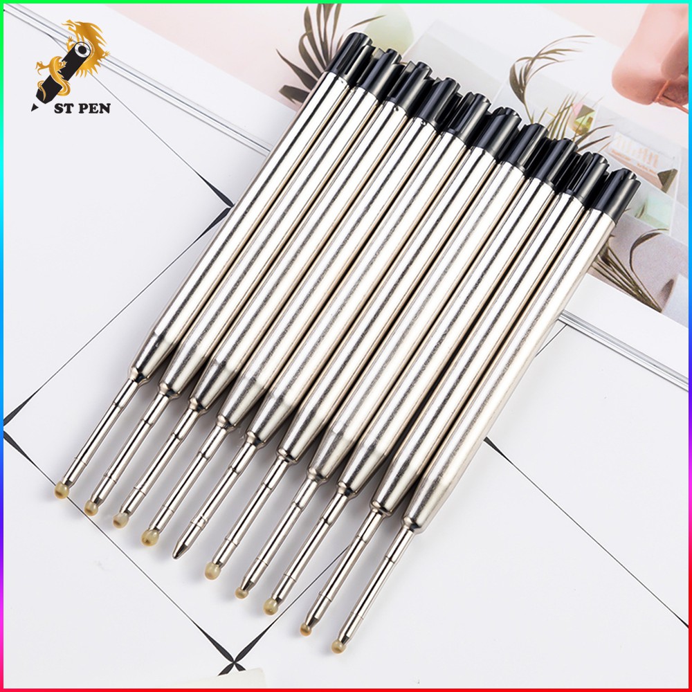 Ruột bút ký giá rẻ dạng xoay❤️ngòi dạ bi 0.7mm❤️Phụ kiện bút kí (Màu xanh,đen) - ST PEN