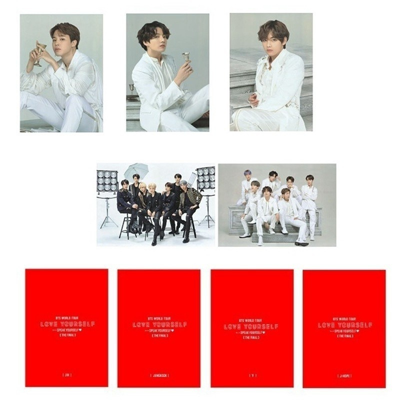 Áp Phích Hình Nhóm Nhạc Bts World Tour Love Yourself Mới