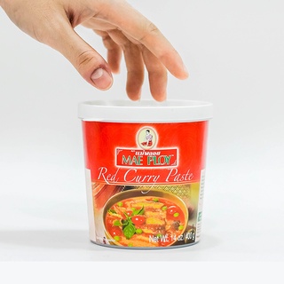 Sốt Cà Ri Đỏ Thái Lan ADOMA Mae Ploy 400g cốt đậm đặc น้ำพริกแกงเผ็ด