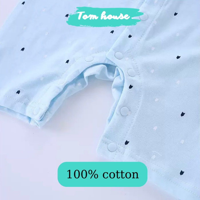 Bộ Body Liền thân Mùa Hè Body Đùi Cúc Giữa Cho Bé Sơ Sinh 𝟐𝟓𝐁𝐃𝐃𝐔