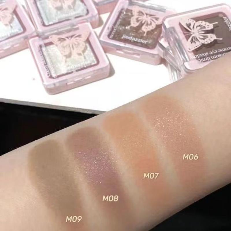 Bảng Phấn Mắt 9 Màu Kim Tuyến Lấp Lánh Lâu Trôi Chống Thấm Nước