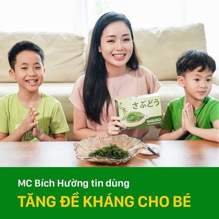 [Combo 12 gói] Rong nho tách nước công nghệ Nhật Bản Sabudo - Tặng kèm nước sốt mè rang