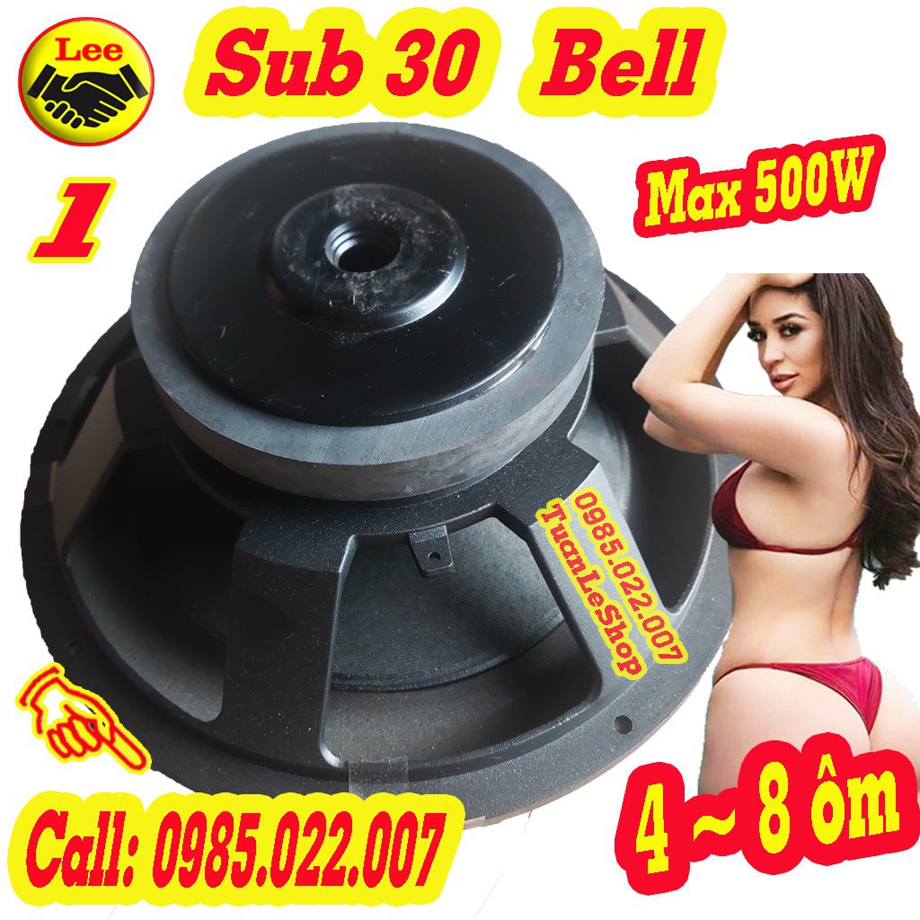 01 LOA SUB 30 BELL XƯƠNG NHÔM TỪ 156 COIL 51 - GIÁ 1 CỦ SÚP 30