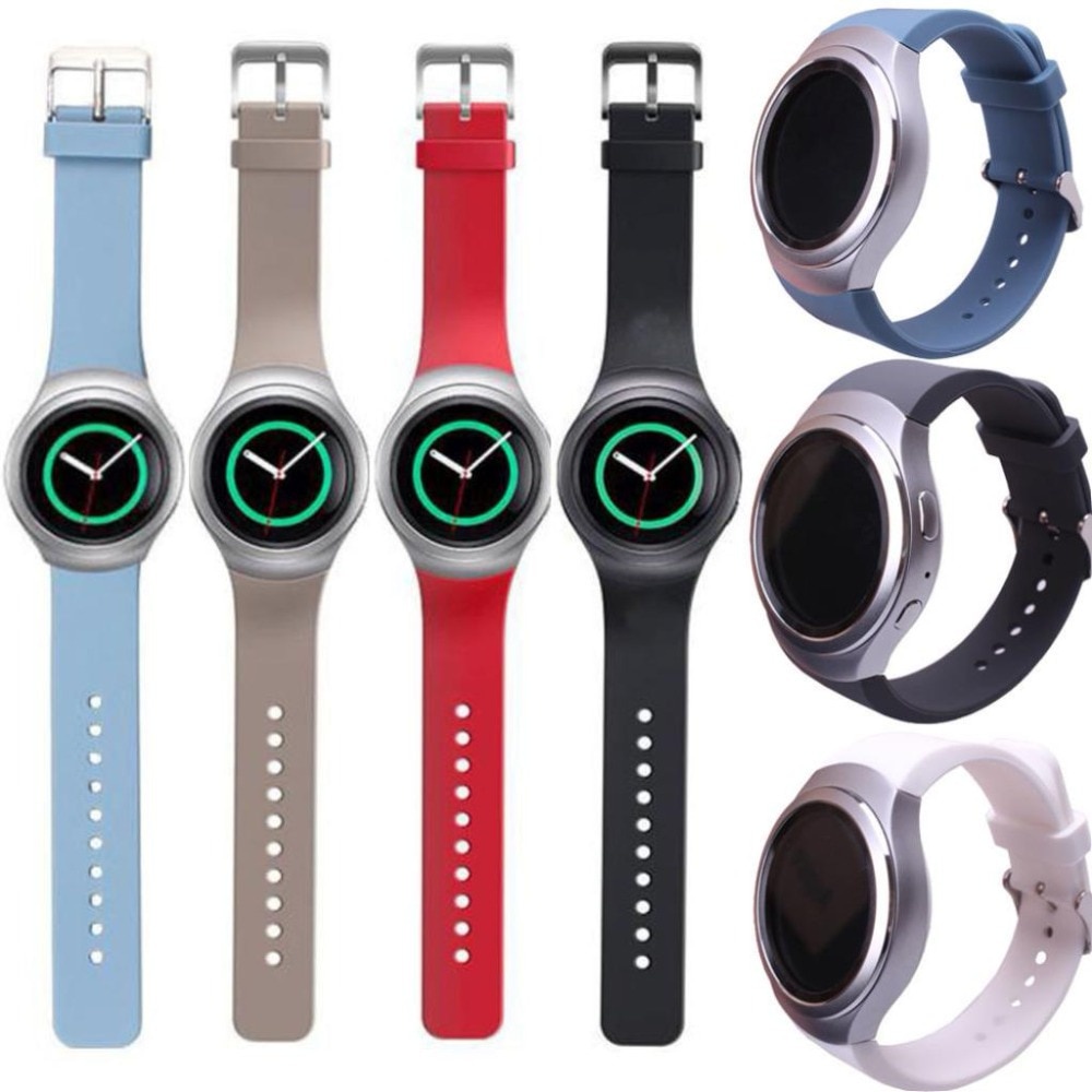 Dây Đeo Silicon Nhiều Màu Cho Đồng Hồ Thông Minh Samsung Gear S2 R720