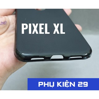 [Google Pixel/ Pixel XL] Ốp lưng silicon dẻo đen nhám Pudini