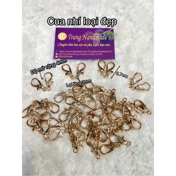 Móc cua nhí bóng đẹp