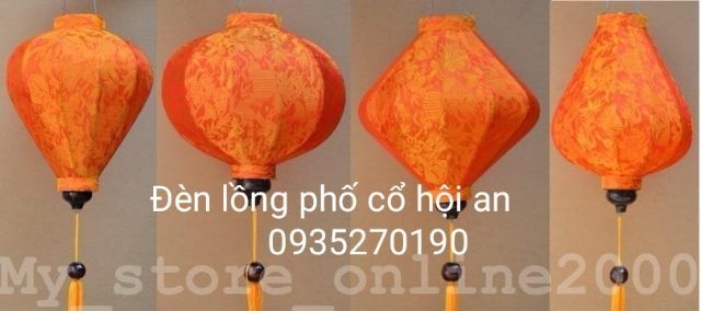 Đèn lồng hội an size 30